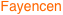 Fayencen