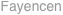 Fayencen